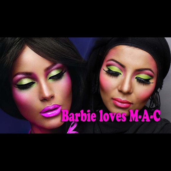 mac barbie makeup